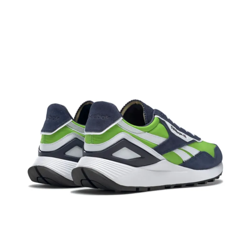 Reebok Classic Leather Legacy Az Semi Solar Green Vector Navy-3