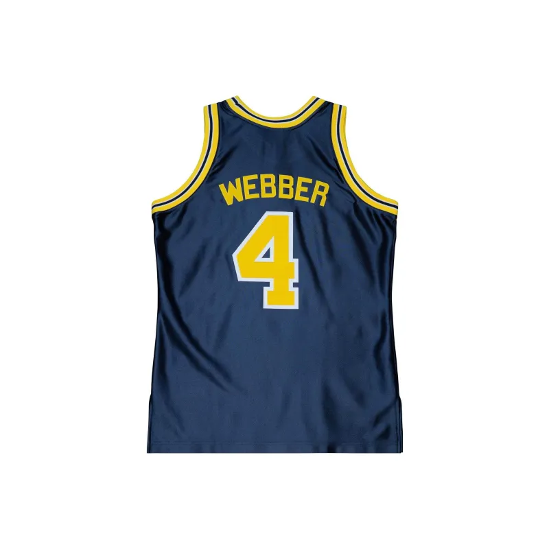 Mitchell Ness 1991/92 Chris Webber Michigan Wolverines Alumni Authentic Jersey-1
