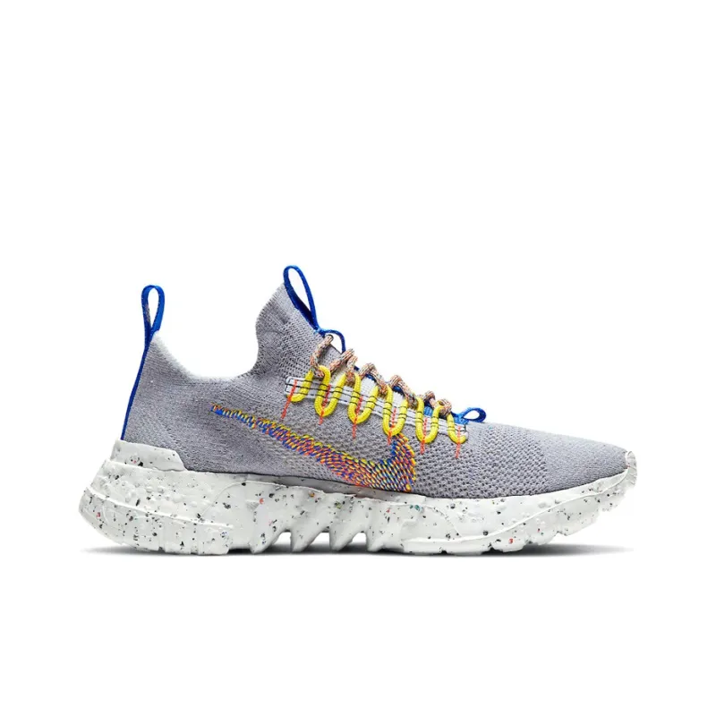 Nike Space Hippie 01 Grey Multi 'Gray Yellow Blue'-1