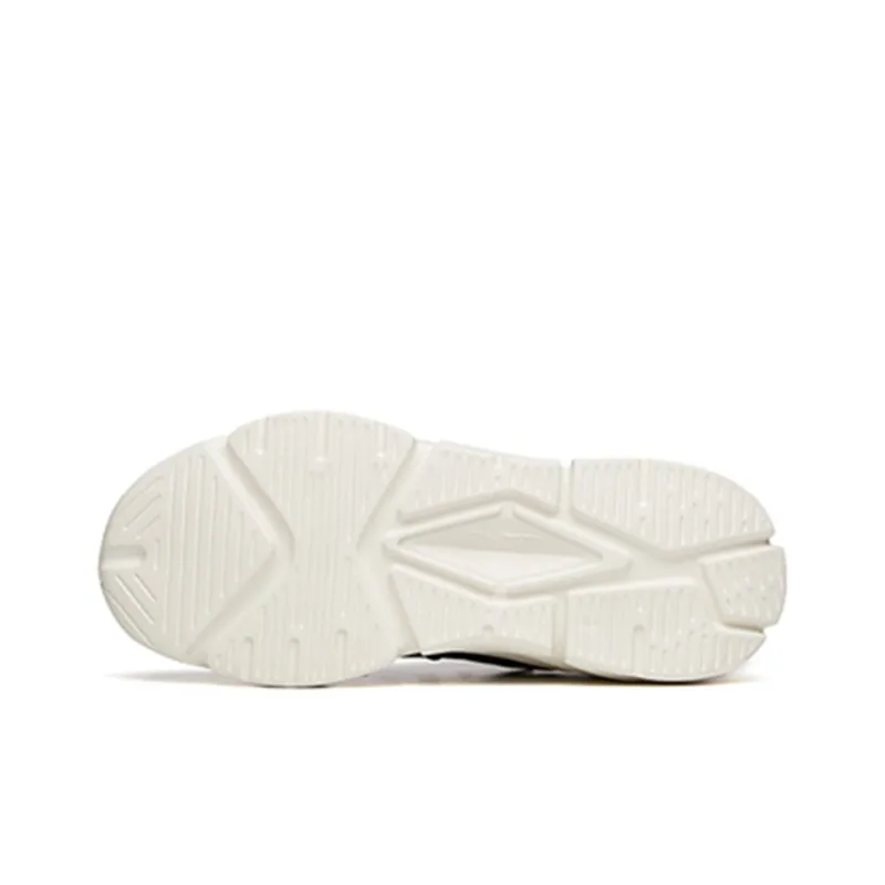 Anta Life Collection Cushioned Anti-Slip Wear-Resistant Breathable Lightweight Low-Top Casual Shoes Men's Green White-5
