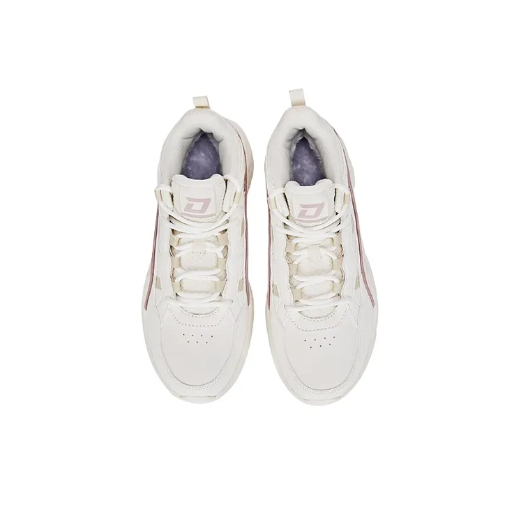 361° Liaoyuan Low Top Casual Shoes Women's White Green-1