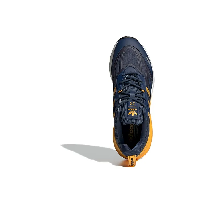 Adidas Zx 2K Boost 2.0 Crew Blue Semi Solar Gold-4