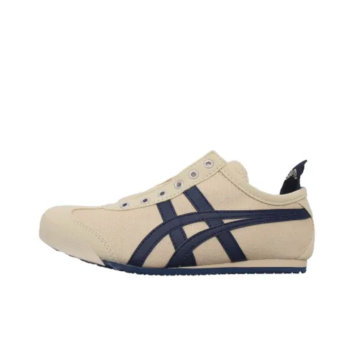 Onitsuka Tiger MEXICO 66 Casual Shoes Women's Low-Top Off White/Navy Blue