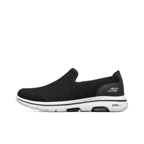 Skechers Go Walk 5 Casual Shoes Men Low-Top Black/White