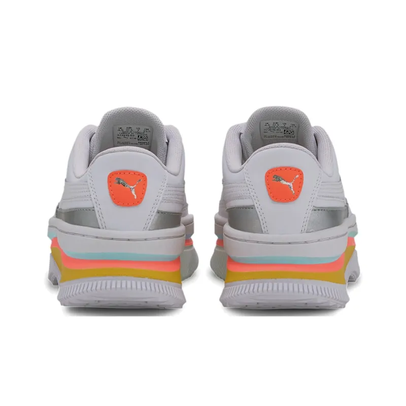 PUMA Deva Mono Pop PUMA White Super Lemon Women's-3