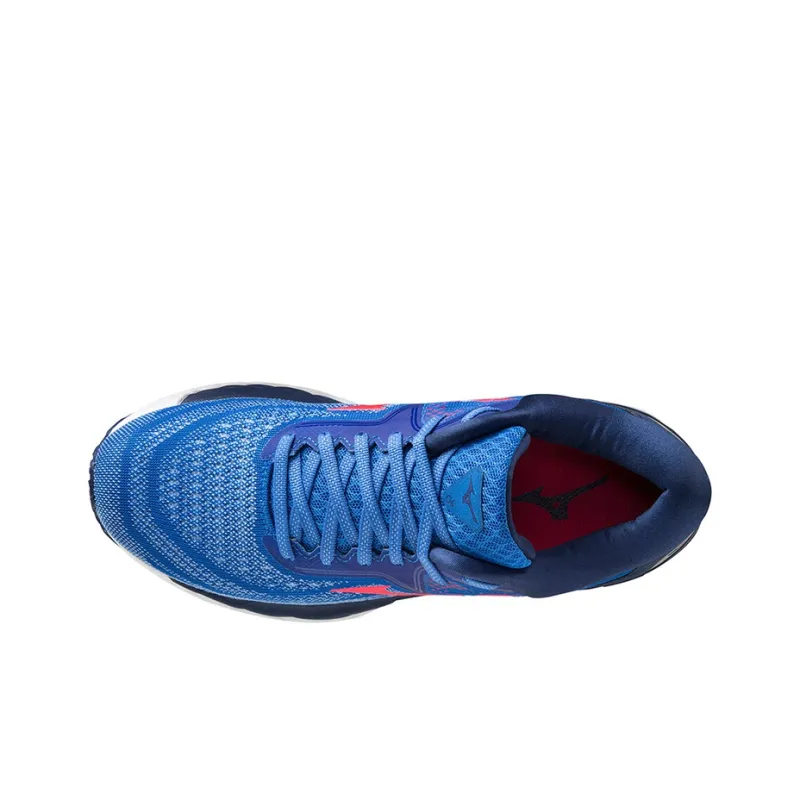 Mizuno Wave Sky 4 Casual Shoes Women's Low-Top Blue/Red-2