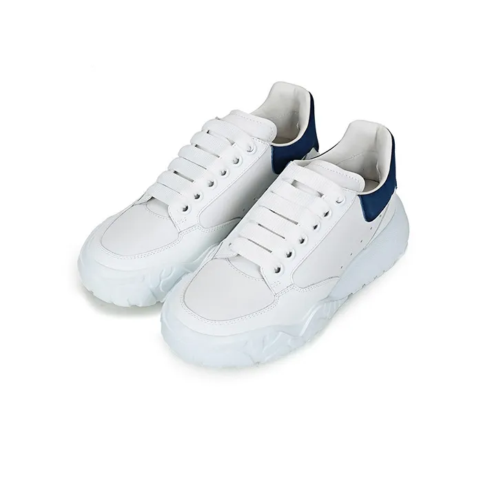 Alexander McQueen Court Trainer 'White Navy' Women's-2