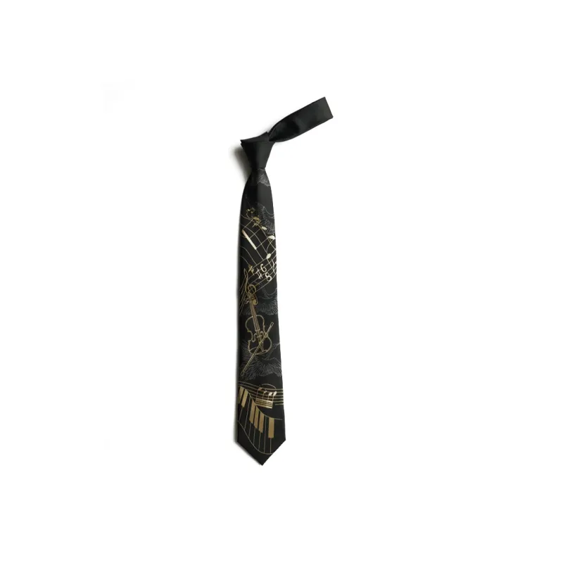 FREE RABBITⅡ Ties Unisex Black-2