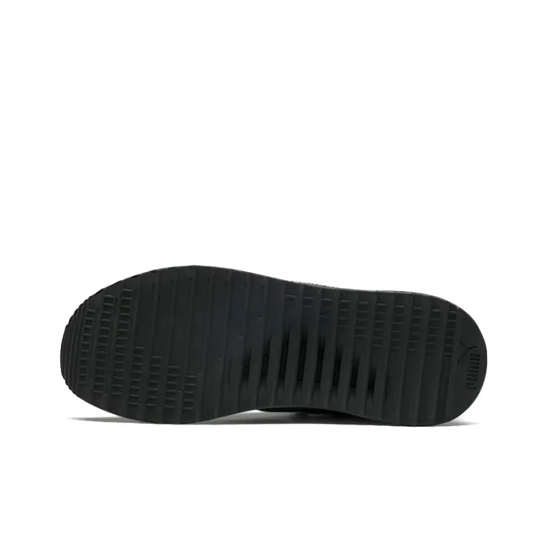 PUMA Pacer Next Cage Knit Running Shoes Black/Grey Women's-5