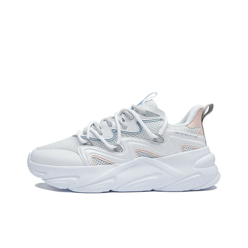 361° Casual Shoes Women's Low-Top White/Pink-0