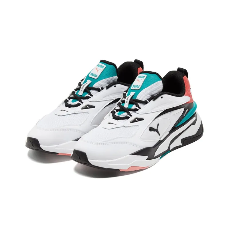 PUMA Rs Fast Running Shoes Black/White/Blue-2