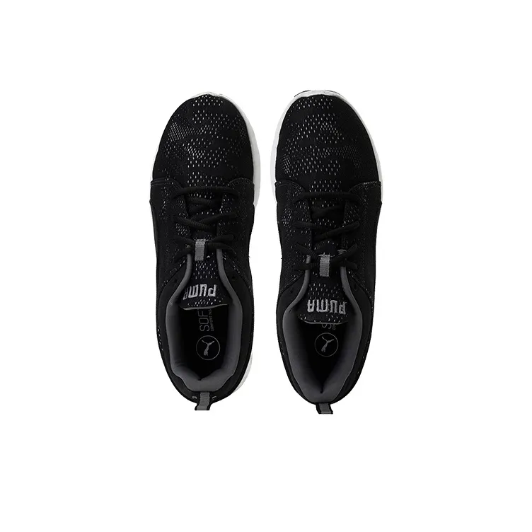 PUMA Carson Runner Camo Mesh Idp Low Running Shoes Black/White-2