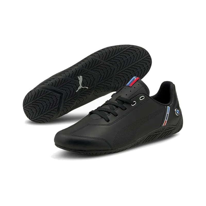 PUMA Bmw M Motorsport Ridge Cat Low Top Running Shoes Black-4