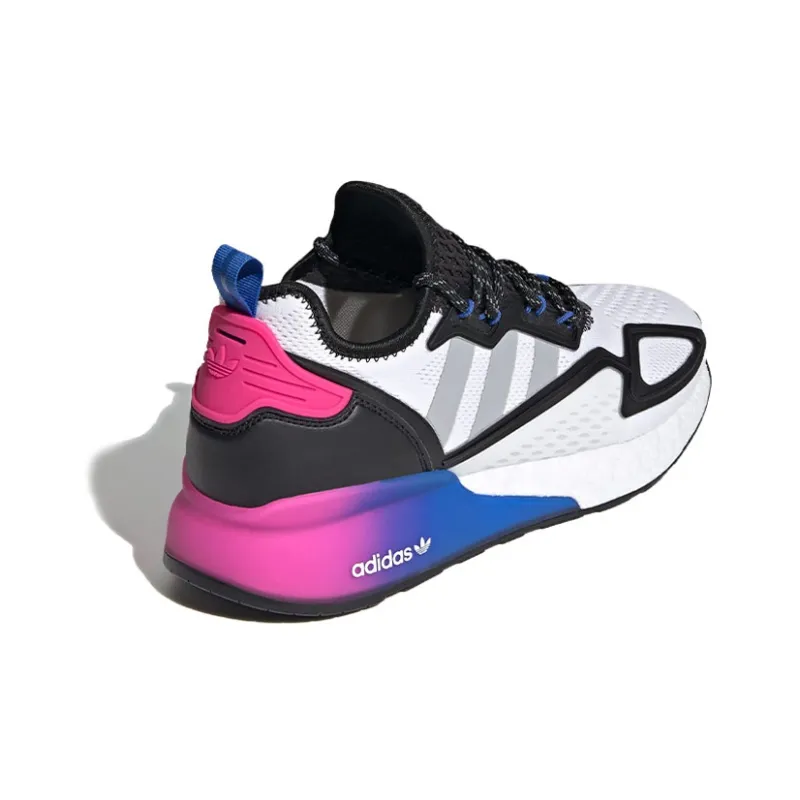 Adidas Zx 2K Boost White Multi Purple Pink-3