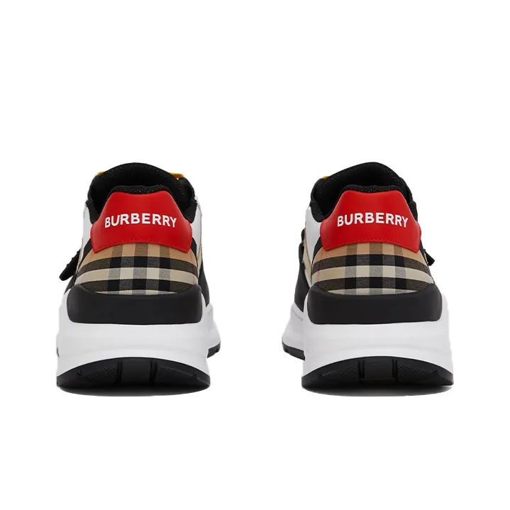 Burberry Panelled Low-Top Sneakers-4
