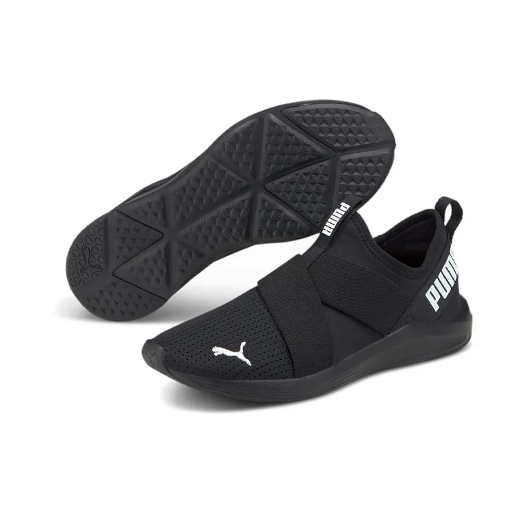 PUMA Prowl Slip On Low Top Sneakers Black Women's-4