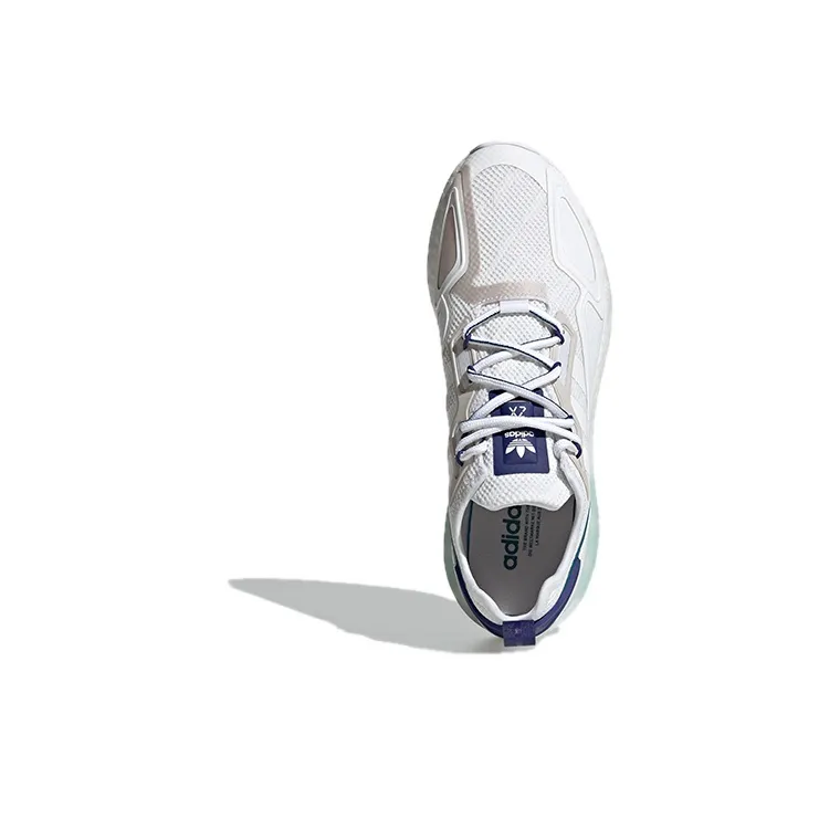 Adidas Originals Zx 2K Boost 'White Blue Gray'-4