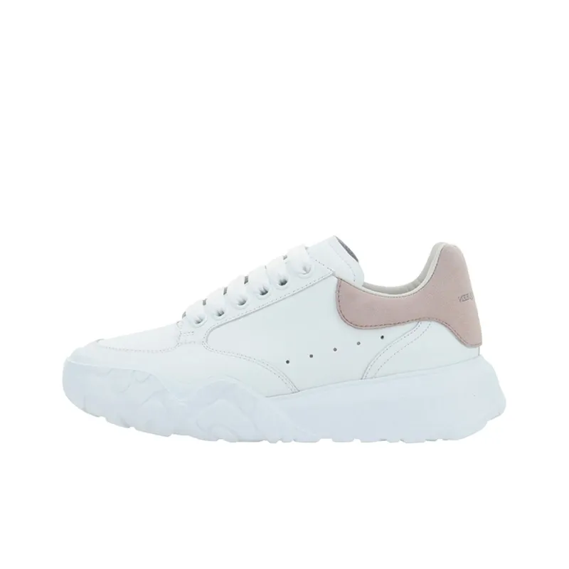 Alexander McQueen Oversized Court Trainer White Patchouli Women's-0