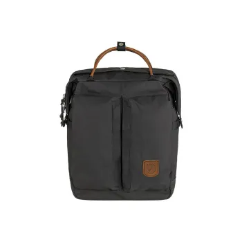 Fjallraven G 1000 Cotton Laptop Bag 23L Backpack Regular Unisex Black Gray