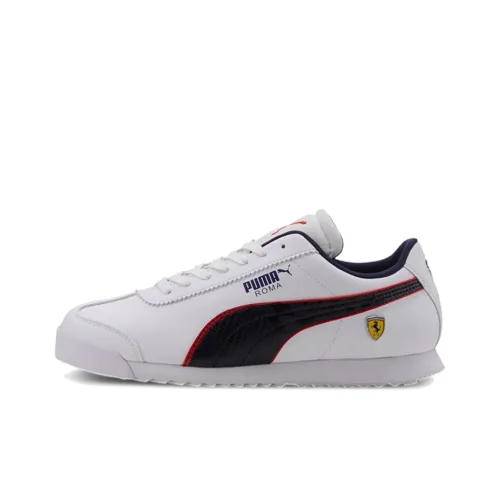 PUMA Roma Casual Shoes Men Low-Top White