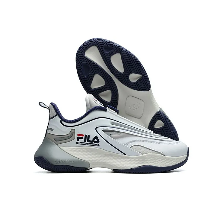 FILA FUSION Shoes 'White Silver Grey' Women's-5