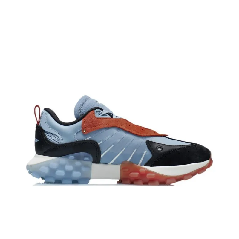 LiNing OVERLOAD 021 Fall And Winter Trendy Runway Collection Low Top Casual Shoes Men's Mist Blue-1