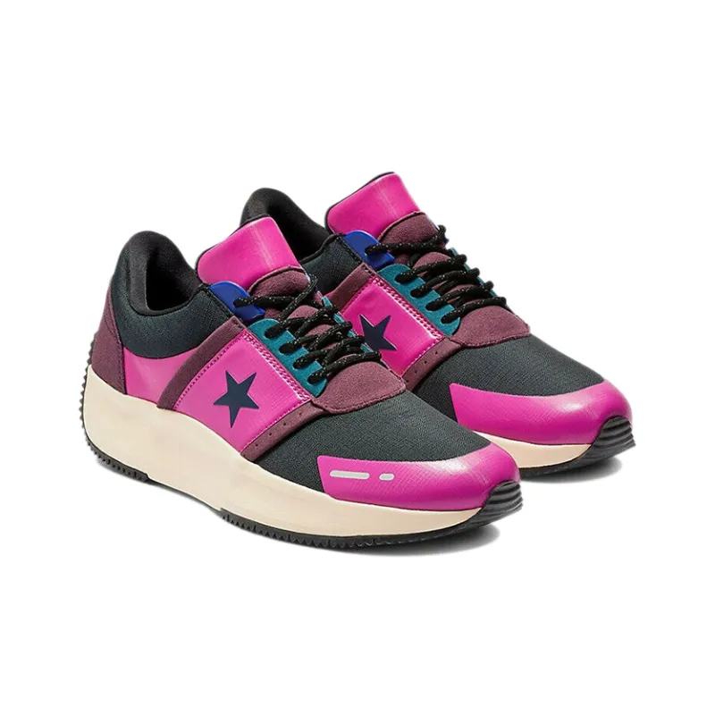 Converse Run Star Utility Sneakers Black/Purple/Pink-1