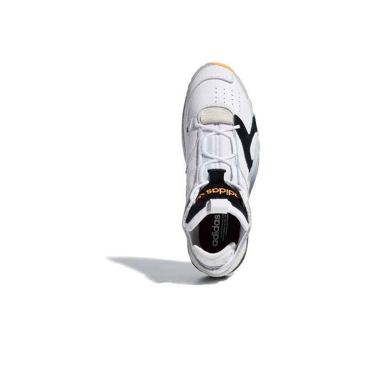 Adidas Streetball White Black Orange-4