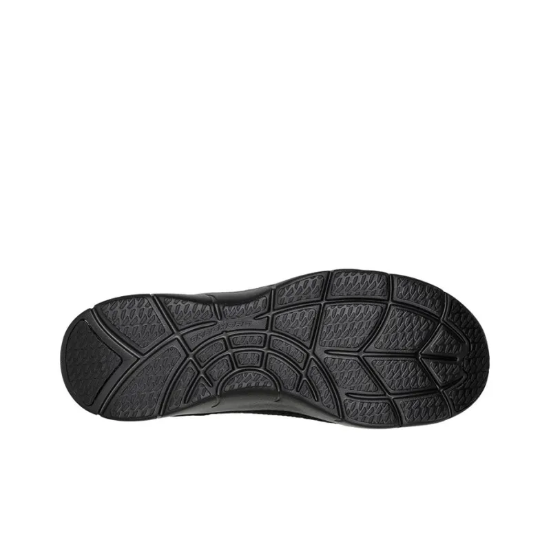 Skechers ARCH FIT REFINE Don't Go Breathable Low Top Slip on Shoes Women's Black-3