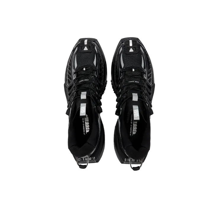 LiNing Xuankong Cushioning, Slip Resistant, Abrasion Resistant, Coverage, Support Low Top Casual Shoes Men's Black-3