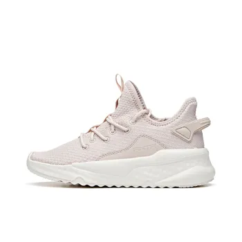 Anta Life Collection Cushioning Wear Resistant Low Top Sports Casual Shoes Women's Dusty Pink White