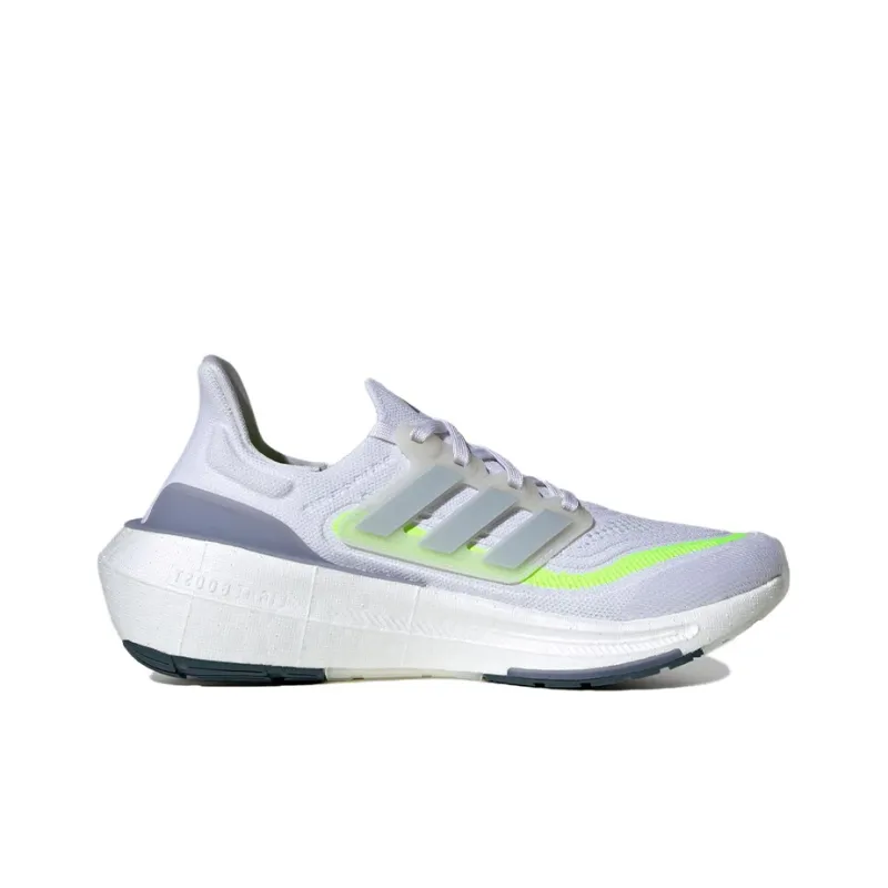 Adidas Ultra Boost Light Cloud White Wonder Blue Lucid Lemon Women's-1