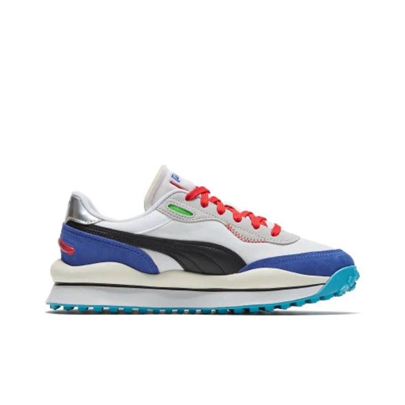 PUMA Style Rider Ride On 'White Dazzling Blue'-1