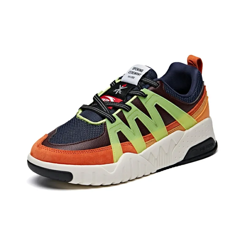 OC x Anta Life Collection Low Top Casual Shoes Men's Blue Red Orange-1