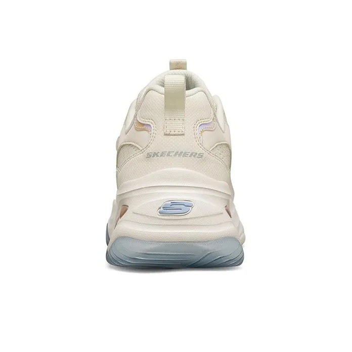 Skechers D'Lites 4.0 Low Running Shoes Gs White Women's-3