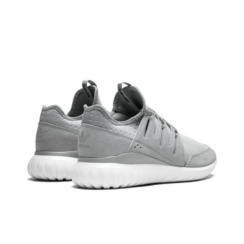 Adidas Tubular Radial Light Grey/Black Vintage White-3