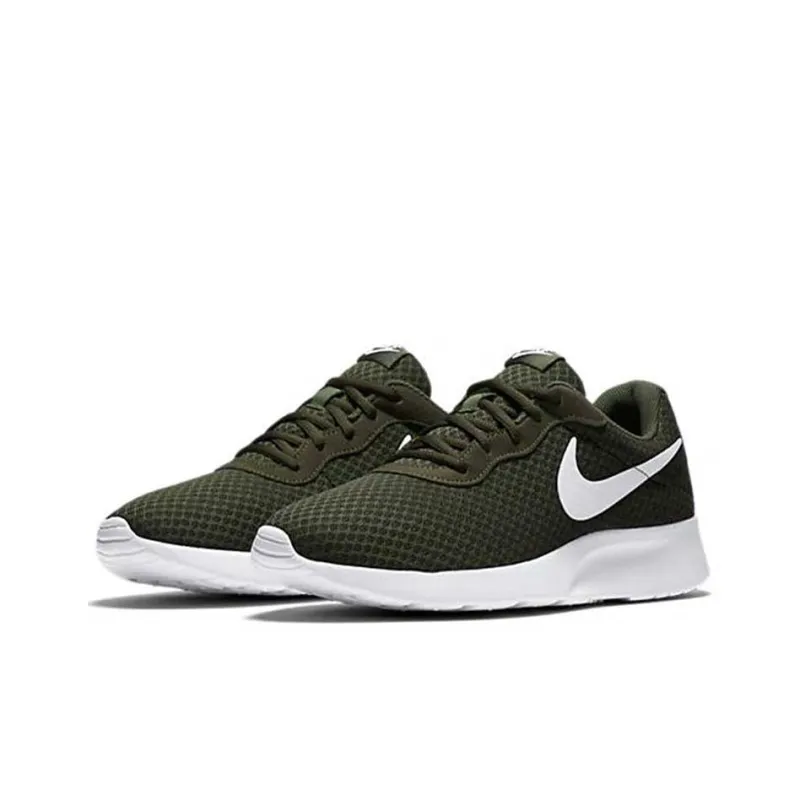 Nike Tanjun Running Shoes Green-2