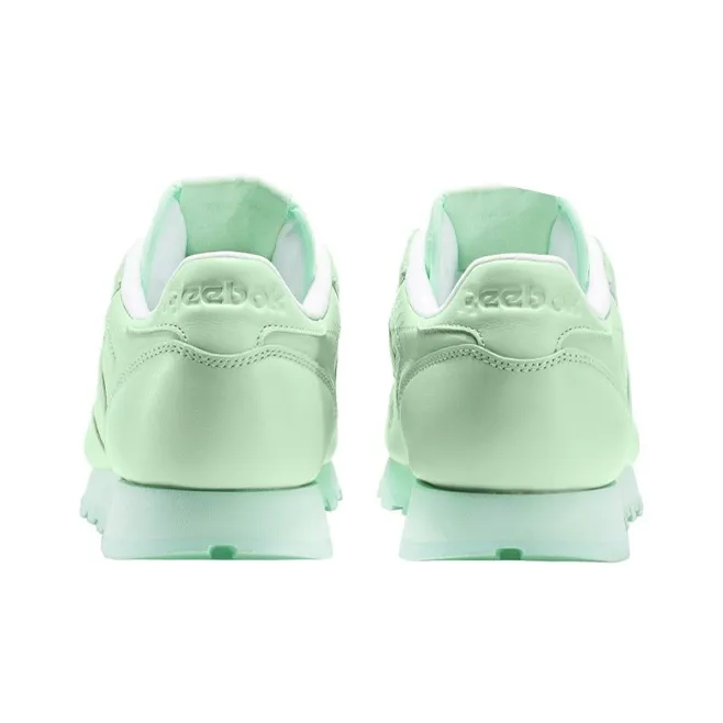 Reebok Classic Leather Pastels Mint Green Women's-3