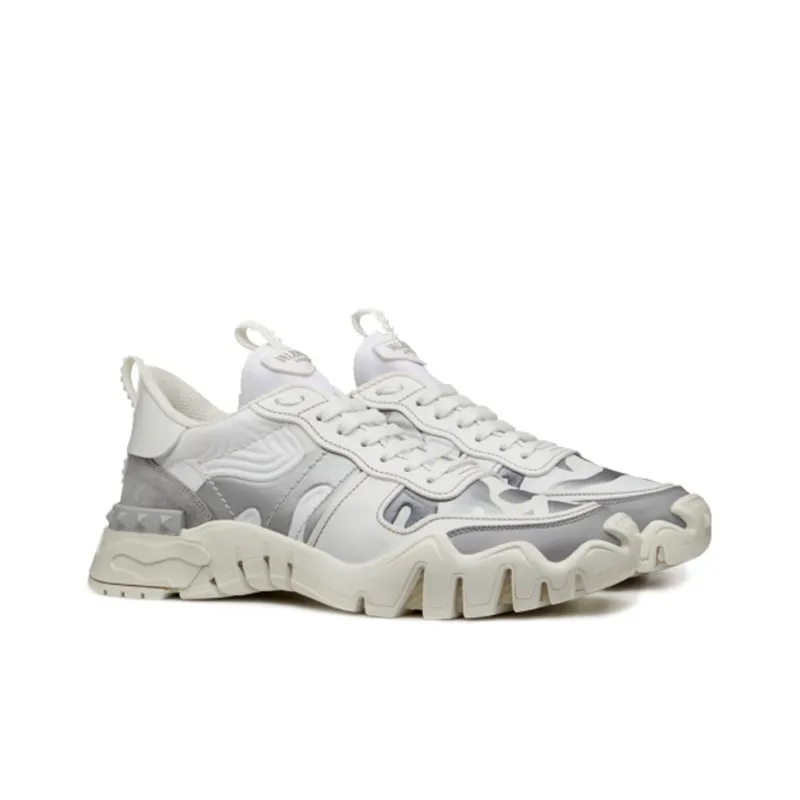 Valentino Rockrunner Plus 'Camo   White Silver'-2
