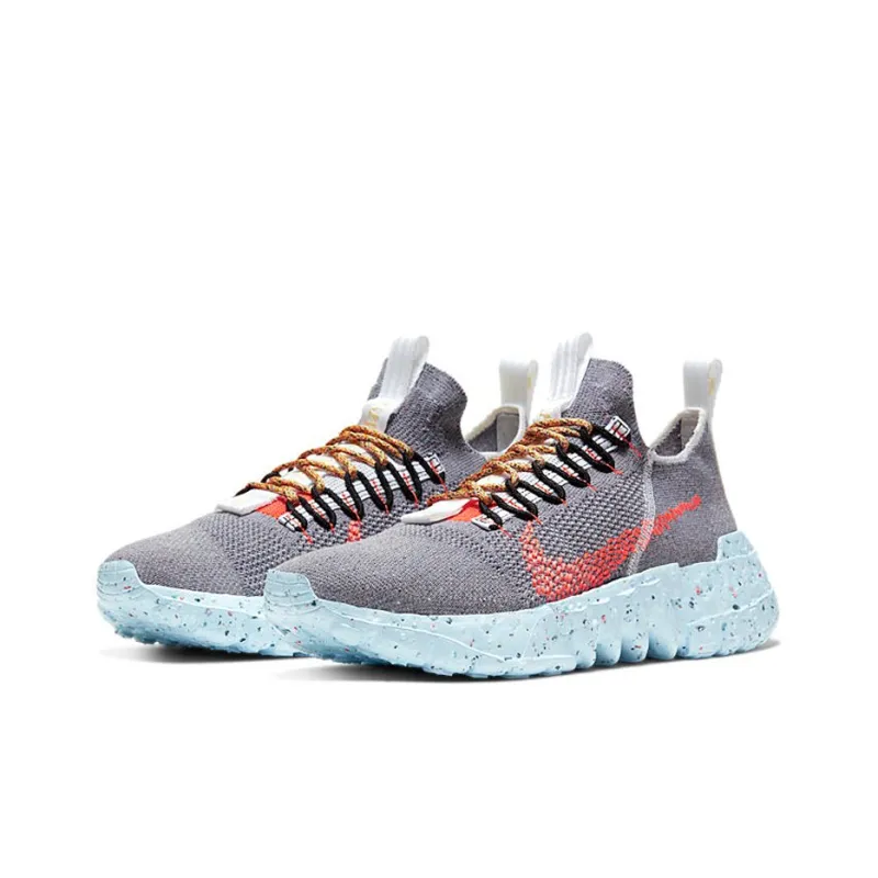 Nike Space Hippie 01 Vast Grey Hyper Crimson-2