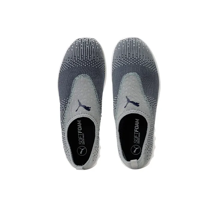PUMA Carson 2 Slip-Resistant Lightweight Breathable Low-Top Casual Shoes Men's Gray Blue-3