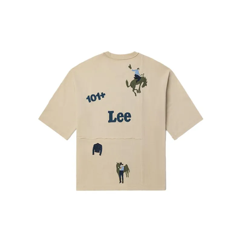 Lee T-Shirts Men Yellow-1
