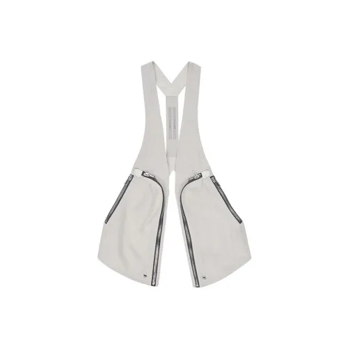 RICK OWENS Vests Men Pearl White