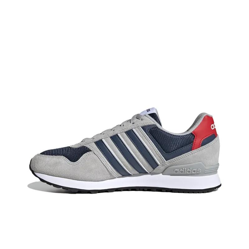 Adidas Neo 10K Casual Shoes Unisex Low-Top Gray/Blue/Red-0