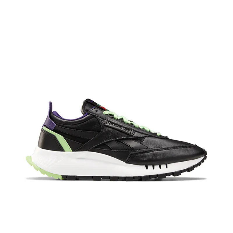 Reebok Classic Leather Legacy 'Black Neon Mint'-1