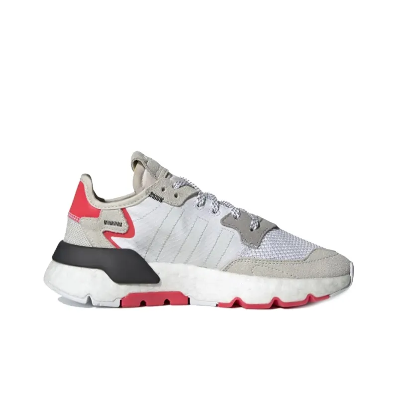 Adidas Originals Nite Jogger J 'White Shock Red' Gs-1