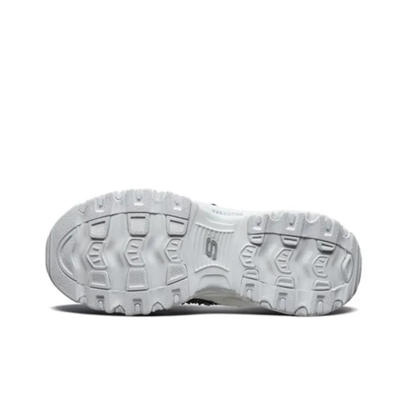 Skechers D'lites 1.0 White/Black Women's-4