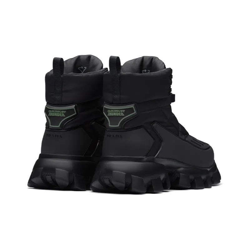 PRADA Cloudbust Thunder High Tops Black-2