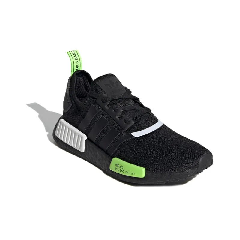 Adidas NMD_R1 Core Black Signal Green-2