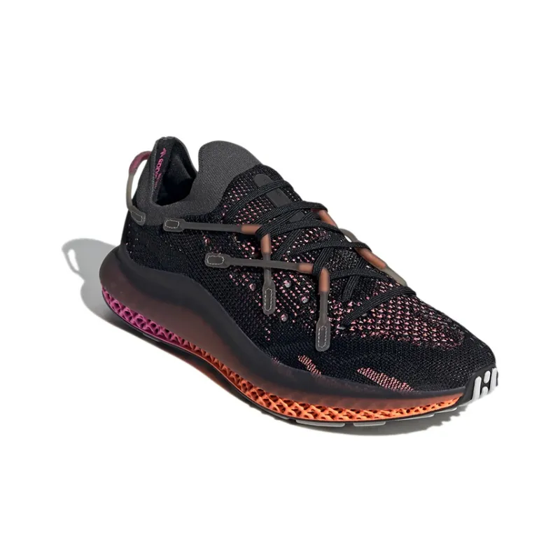 Adidas 4D Fusio Black Orange Pink-2